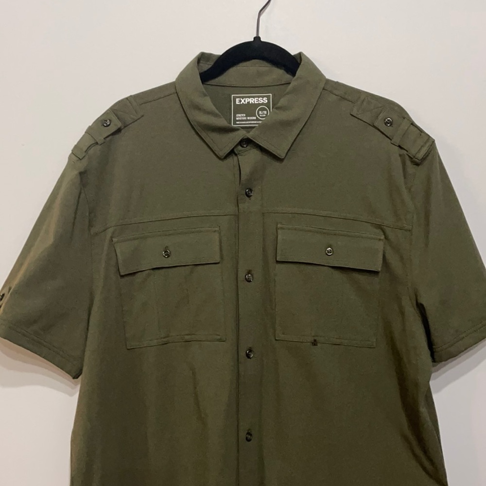 Express Stretch Performance Moisture Wicking Polo - image 2